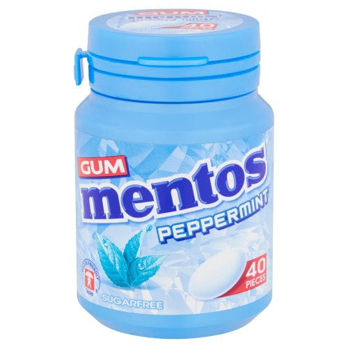 Mentos Peppermint Gum 40 Pieces | High Quality Chocolate & Sweets Online - Product Image Mentos Peppermint Gum 40 Pieces | High Quality Chocolate & Sweets Online - Product Image